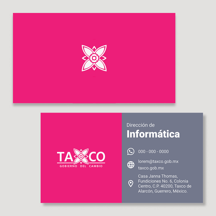 EJemplo de Tarjeta de Presentación